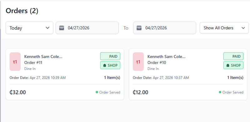 Optimize Table Reservations